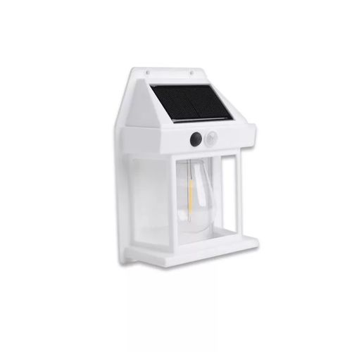 LED Solar Wall Light IP44 3W 3000K (100 lumen) White + PIR Sensor ASALITE ASAL0289 5999565666224