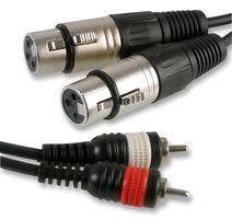 LEAD, 2X XLR SKT TO 2X PHONO P 6M PLS00262