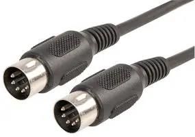 LEAD, 5 PIN DIN PLUG-PLUG 3M PSG00910