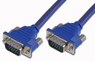 CABLE, VGA PLUG, VGA PLUG, LP, 10M LPVGA-M/M-10.0M-FP