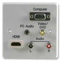 AV WALL PLATE-VGA-HDMI PELR0061