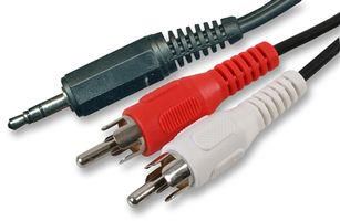3.5MM ST TO 2X PHONO, 1M PSG02698
