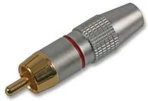 PHONO PLUG, HQ, RED PSG03215