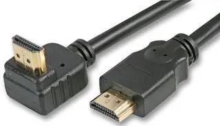 HDMI LEAD, STRAIGHT TO 90DEG, 5M PSG03665