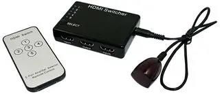 5 WAY HDMI SWITCH+REMOTE C-HDMI-51