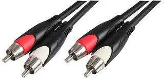 LEAD, 2X PHONO PLUG TO PLUG, 6M PLS000496