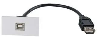 USB B FACEPLATE MODULE - 200MM FLYLEAD PSG3283