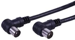 COAX LEAD RA PLUG-PLUG BLK 2M PSG08957