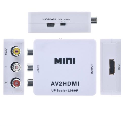 Mini analog AV converter to digital HDMI AV2HDMI