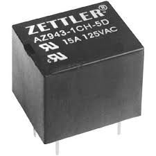 Relay 5V; 10A; SPDT; 70Ω; Zettler AZ943-1CH-5DE