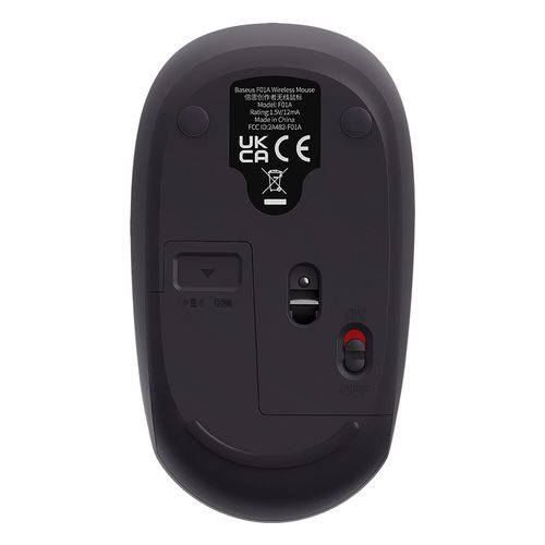 Wireless Mouse 2.4GHz F01A, Gray B01055502833-00 6932172632885