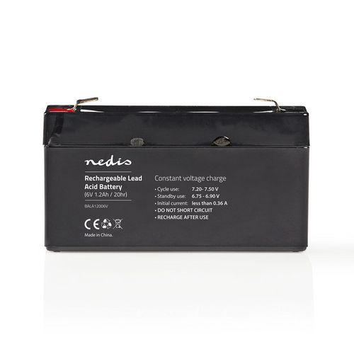 Battery | Lead-Acid | Rechargeable | 6 V | 1200 mAh BALA12006V 5412810284078