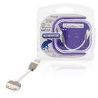 Sync and Charge Cable Apple Dock 30-pin - USB-A Male 0.10 m White BBM39100W01 8717587003608