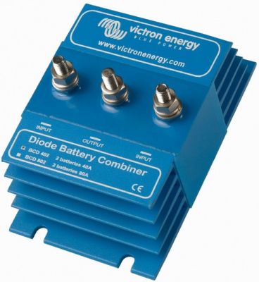 Diode Battery Combiner BCD 402  2 batteries 40A, Victron energy BCD000402000 8719076020967
