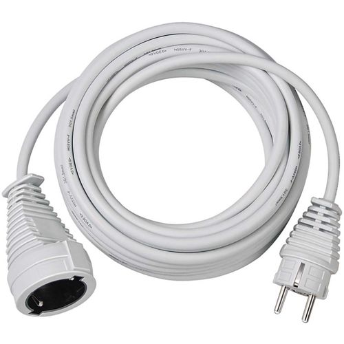 Power Extension Cable 10.00 m H05VV-F 3G1.5 IP20 White BN-1168460 4007123022755