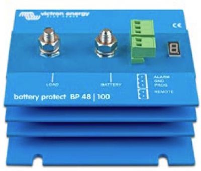 Защита аккумулятора от глубокого разряда BatteryProtect 48V-100A, Victron Energy BPR048100400 8719076021469