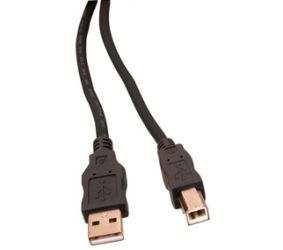 Juhe USB2.0 AM - USB BM pistik 1.8m must CABLE-141HS 4040849689000; 4040849935961; 4772081001943; 5901436714088