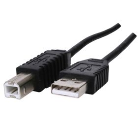 Кабель USB2.0 штекер A - штекер B 5м черный CABLE-141/5HS 4040849689024