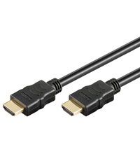 Высокоскоростной кабель HDMI с ethernet 1,0 м черный CABLE-5503-1 4040849318825; 4040849611506; 4772081001981