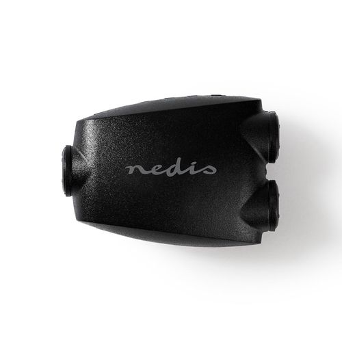 TosLink Adapter | TosLink Female | 2x TosLink Female | Splitter | ABS | Black | 1 pcs | Blister CAGB25940BK 5412810315628