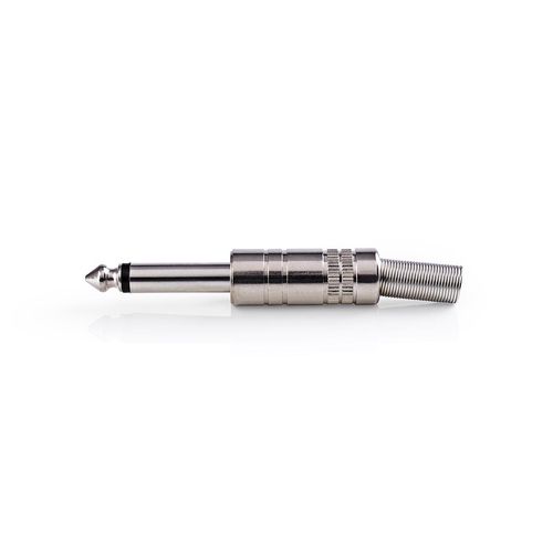 6.35 mm Connector | Straight | Male | Nickel Plated | Solder | Cable input diameter: 6.8 mm | Metal | Metal | Polybag | 25 pcs CAVC23980ME 5412810299461