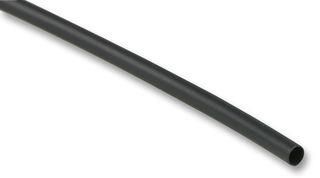 HEAT SHRINK TUBE, 2M, POLYOLEFIN, BLACK HSBOX3:1BLK25.4