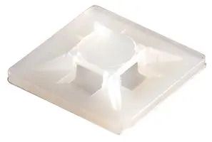 CABLE TIE BASE 28 X 28MM 100-PK NAT UB25 BASE NATURAL