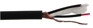 MIC CABLE BALANCED 24AWG BLK 100M BMIC029BLK