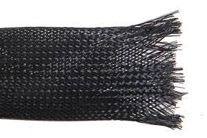 BRAID SLEEVE, 50MM, BLACK, 25M BSFR-050 25M