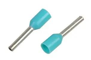 GERMAN SINGE 0.34MM FERRULE TURQ, PK100 PET1134