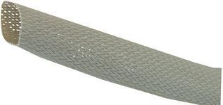 EXPANDABLE BRAIDED SLEEVING GREY 25M PET40/GRY