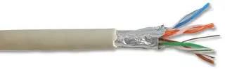 SHLD NETWORK CABLE, 4 PAIR, GRY, 305M CBBR7493