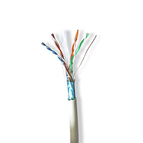 Network Cable Roll | CAT6 | Stranded | F/UTP | Bare Copper | 305.0 m | Indoor | Round | LSZH | Grey | Pull Box CCBG8526GY305 5412810403653