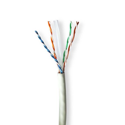 Network Cable Roll | CAT6a | Solid | U/UTP | Copper | 305.0 m | Indoor | Round | LSZH | Grey | Pull Box CCBG8535GY305S 5412810399710