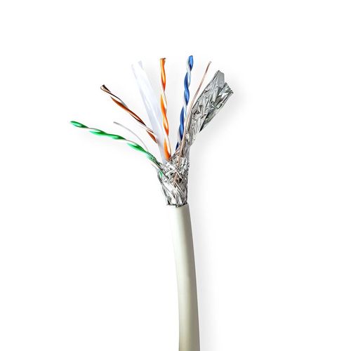 Network Cable Roll | CAT6a | Solid | SF/UTP | Copper | 305.0 m | Indoor | Round | LSZH | Grey | Pull Box CCBG8538GY305S 5412810399727
