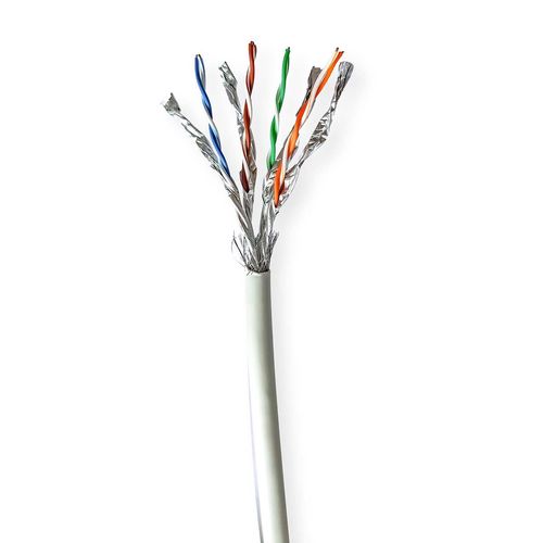 Network Cable Roll | CAT7 | Solid | S/FTP | Copper | 100.0 m | Indoor | Round | LSZH | Grey | Gift Box CCBG8548GY100S 5412810399703