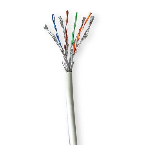 Network Cable Roll | CAT7 | Solid | S/FTP | Bare Copper | 305.0 m | Indoor | Round | LSZH | Grey | Pull Box CCBG8548GY305S 5412810401987