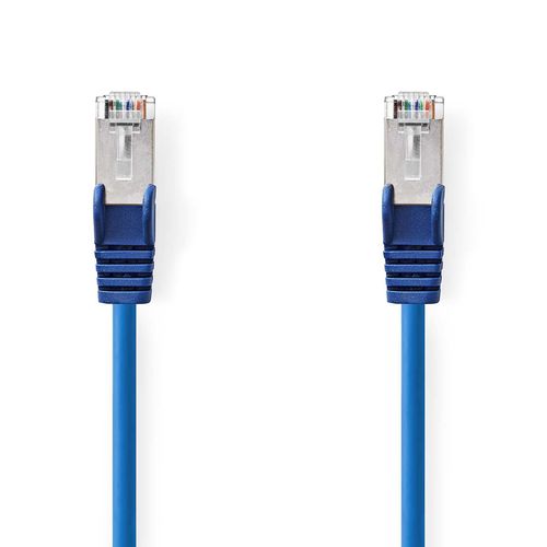 CAT5e Network Cable | SF/UTP | RJ45 Male | RJ45 Male | 10.0 m | Round | PVC | Blue | Label CCGL85121BU100 5412810422579