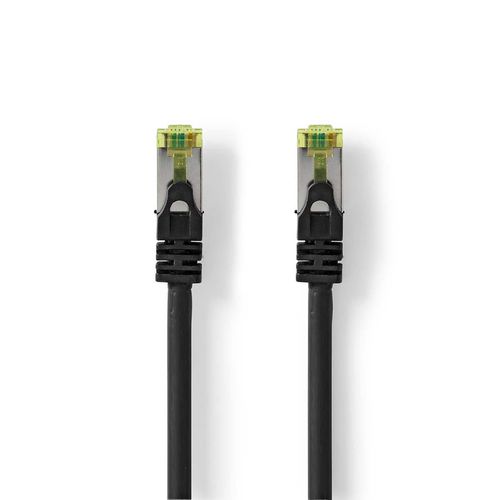 CAT7 Network Cable | S/FTP | RJ45 Male | RJ45 Male | 0.25 m | Snagless | Round | LSZH | Black | Label CCGL85420BK025 5412810452798