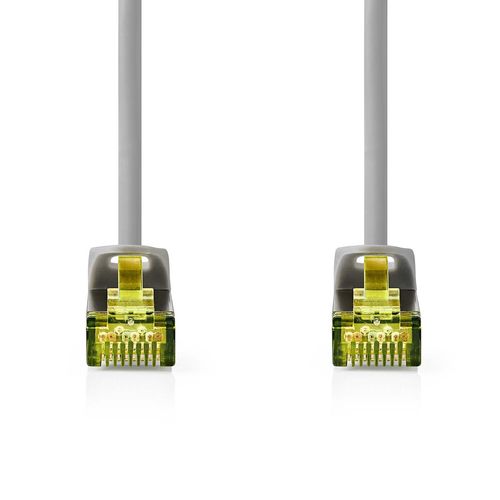 CAT7 Network Cable | S/FTP | RJ45 Male | RJ45 Male | 0.25 m | Snagless | Round | LSZH | Grey | Label CCGL85420GY025 5412810452859