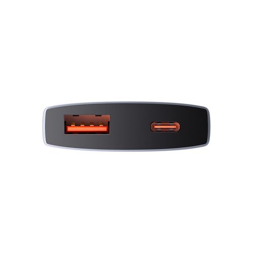 Seinalaadija GaN5 Pro Ultra-Slim 65W USB + USB-C QC3.0 PD3.0 koos USB-C 1m kaabliga, hall CCGP150113 6932172618353