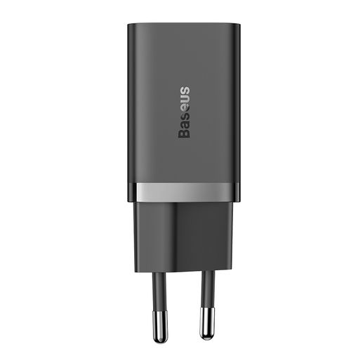 Настенное быстрое зарядное устройство GaN5 Pro 40W 2xUSB-C QC3.0 PD3.0, черный CCGP180101 6932172627904