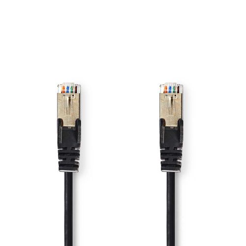 CAT5e Network Cable | SF/UTP | RJ45 Male | RJ45 Male | 15.0 m | Round | PVC | Black | Envelope CCGP85121BK150 5412810275670