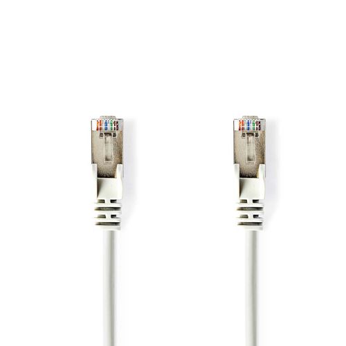 CAT5e Network Cable | SF/UTP | RJ45 Male | RJ45 Male | 20.0 m | Round | PVC | White | Polybag CCGP85121WT200 5412810276653