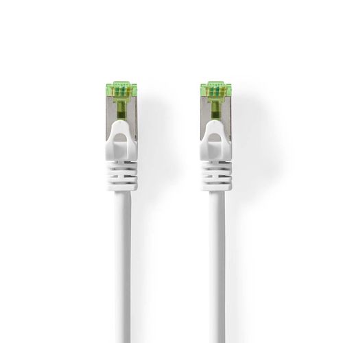 CAT7 Network Cable | S/FTP | RJ45 Male | RJ45 Male | 3.00 m | Snagless | Round | LSZH | White | Envelope CCGP85420WT30 5412810349098