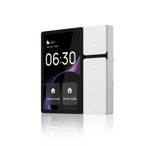 TUYA Smart home juhtpaneel 3,5' LCD, Wi-Fi sisseehitatud IR kontrolleriga ja kolme lülitiga CCP-S01-WH 6974246479637