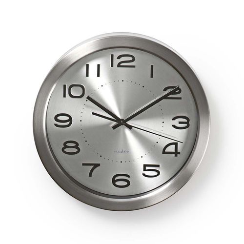 Wall Clock | Diameter: 300 mm | Stainless Steel | Silver CLWA010MT30SR 5412810270163