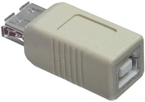 Адаптер USB гнездо A - гнездо B (USB 2) AD/USB-A-F:B-F 4040849502903