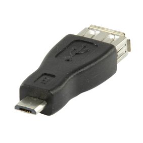 Адаптер, гнездо USB - штекер Micro USB B AD/USB-F:mUSB-M 5412810179602