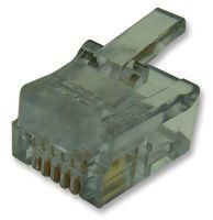 RJ12 CONN, PLUG, 6P6C, 1PORT, CAT5 101-060600-24